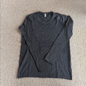 Gray Lulemon Long Sleeve Shirt